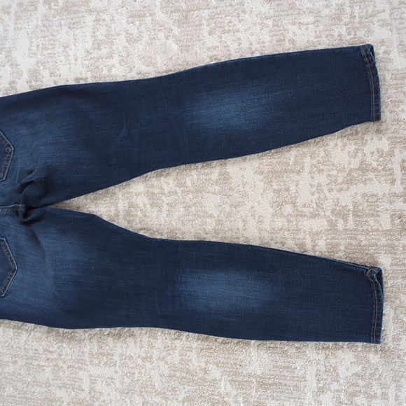 Gap Legging Skimmer Distressed Jeans 2 Blue 26R - Picture 13 of 16